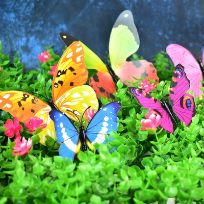 Decorative Colorful Butterfly Wall Stickers (12 Pc / Set)