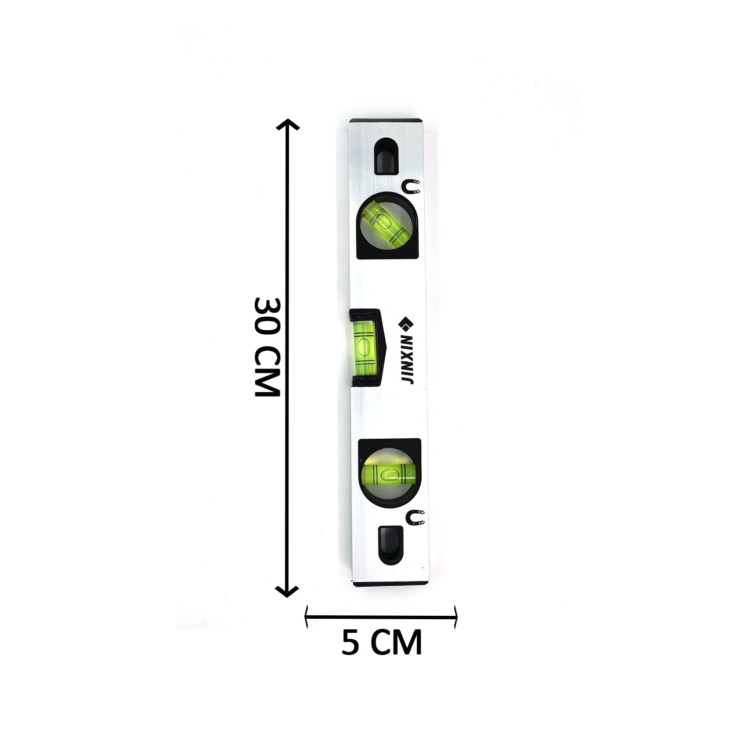 30 cm Aluminum Alloy Magnetic Torpedo Level Metric Rulers