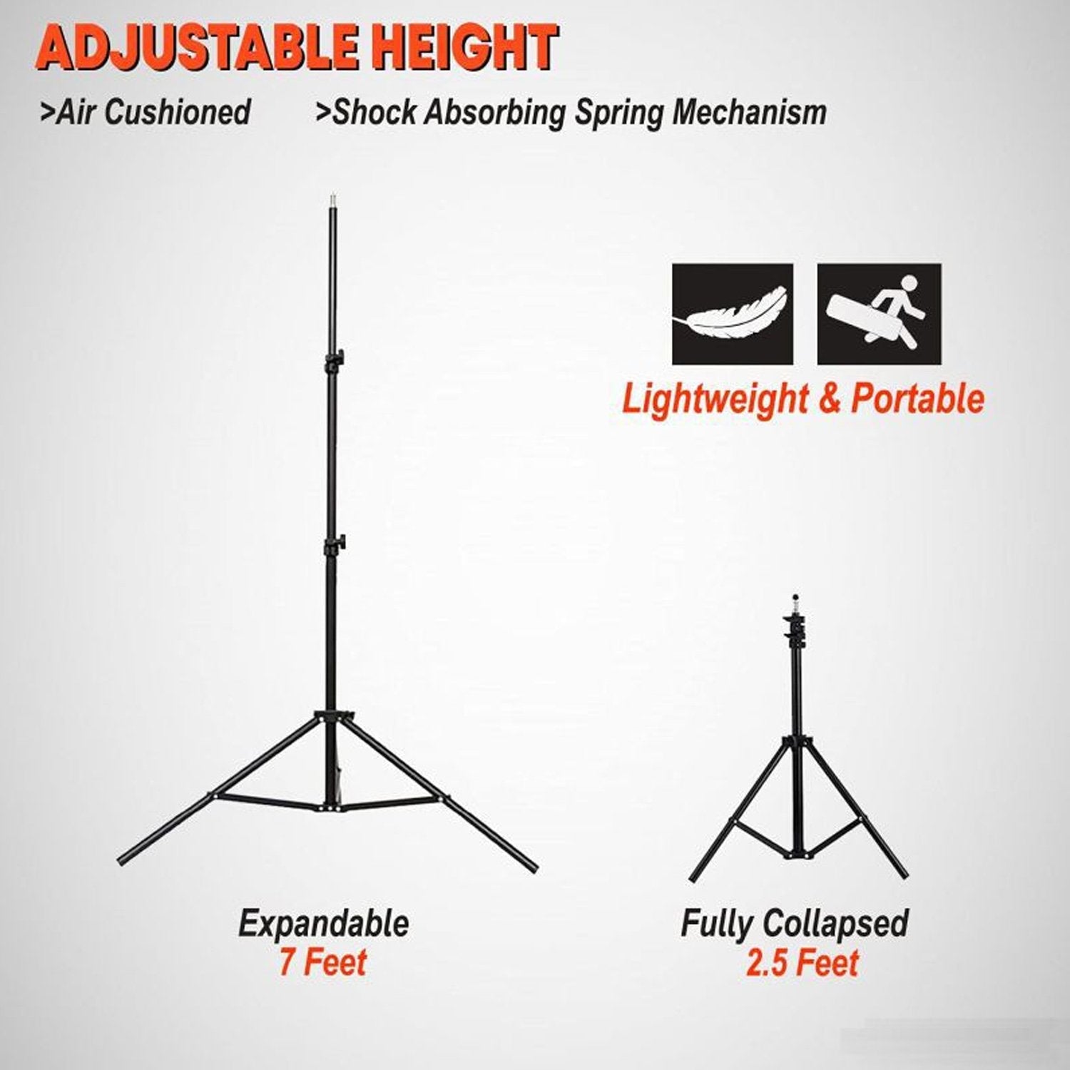 Artists' Portable Lightweight Metal Display Easel  with Free Weatherproof