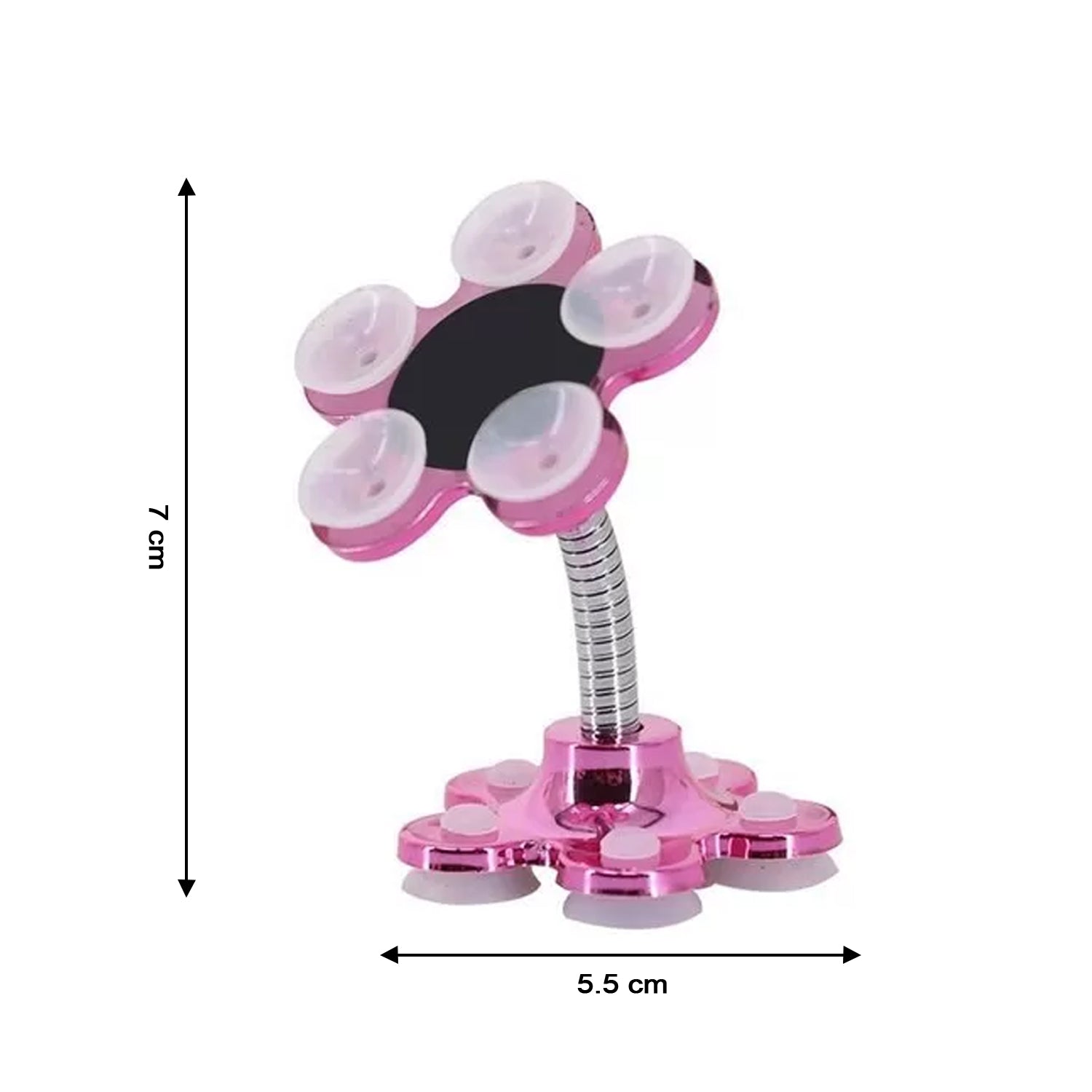 Phone Holder, 360°Rotatable Phone Stand Multi-Function Double-Sided Suction Cup Mobile Phone Holder vip stand