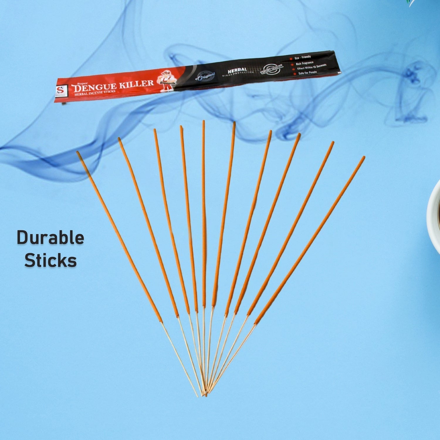 Mosquito Agarbatti Stick Herbal Mosquito Agarbatti  (1 Packet / 10 Sti