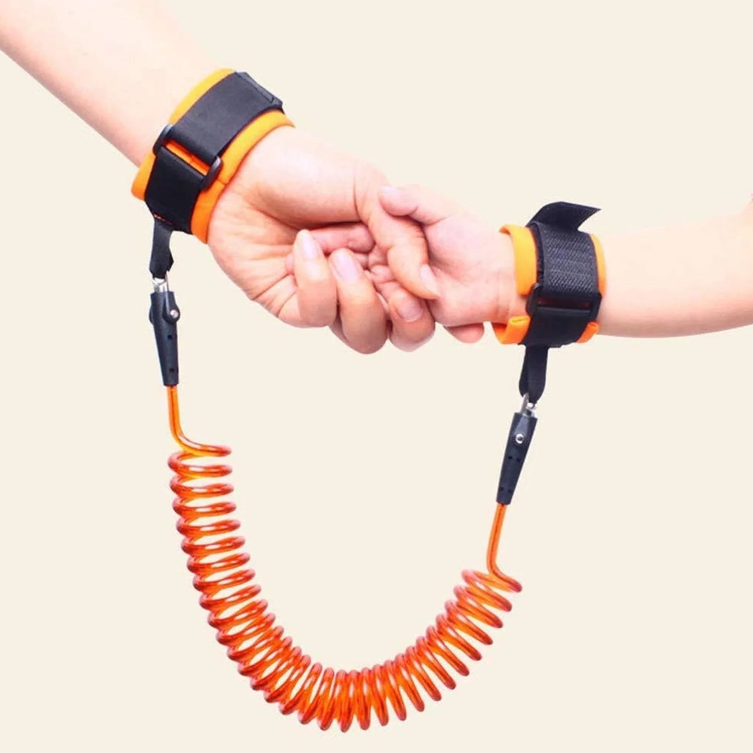 Baby Safety Rope, Anti Lost Safety Wrist Bracelet for Baby Child, with Extra Long Harness Strap Walking Hand Belt, Comfortable Children's Harness for Toddlers Kids (Maximum length to 2.5M)