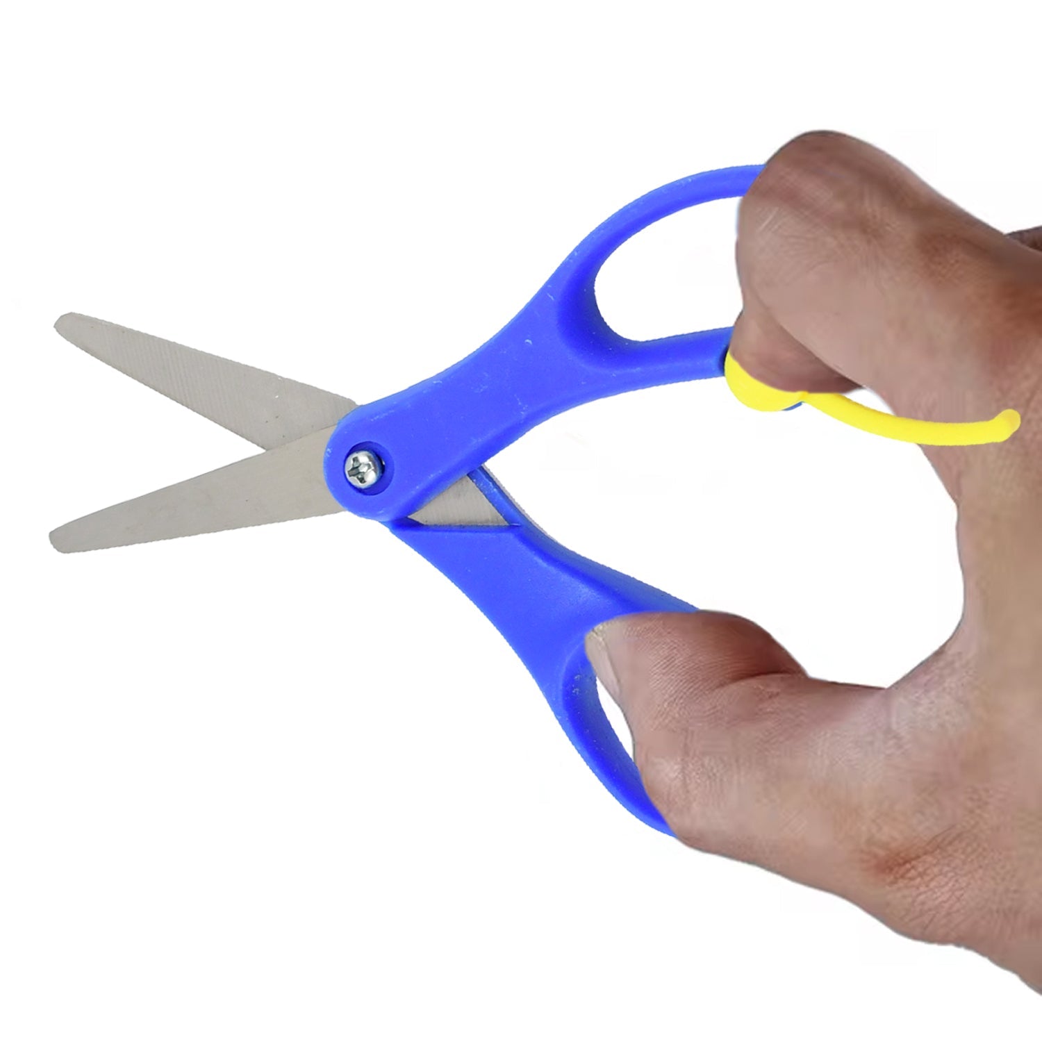 Multipurpose Scissors | Comfort Grip Handle And Stainless Steel Blades (1 Pc / Mix Color & Design)