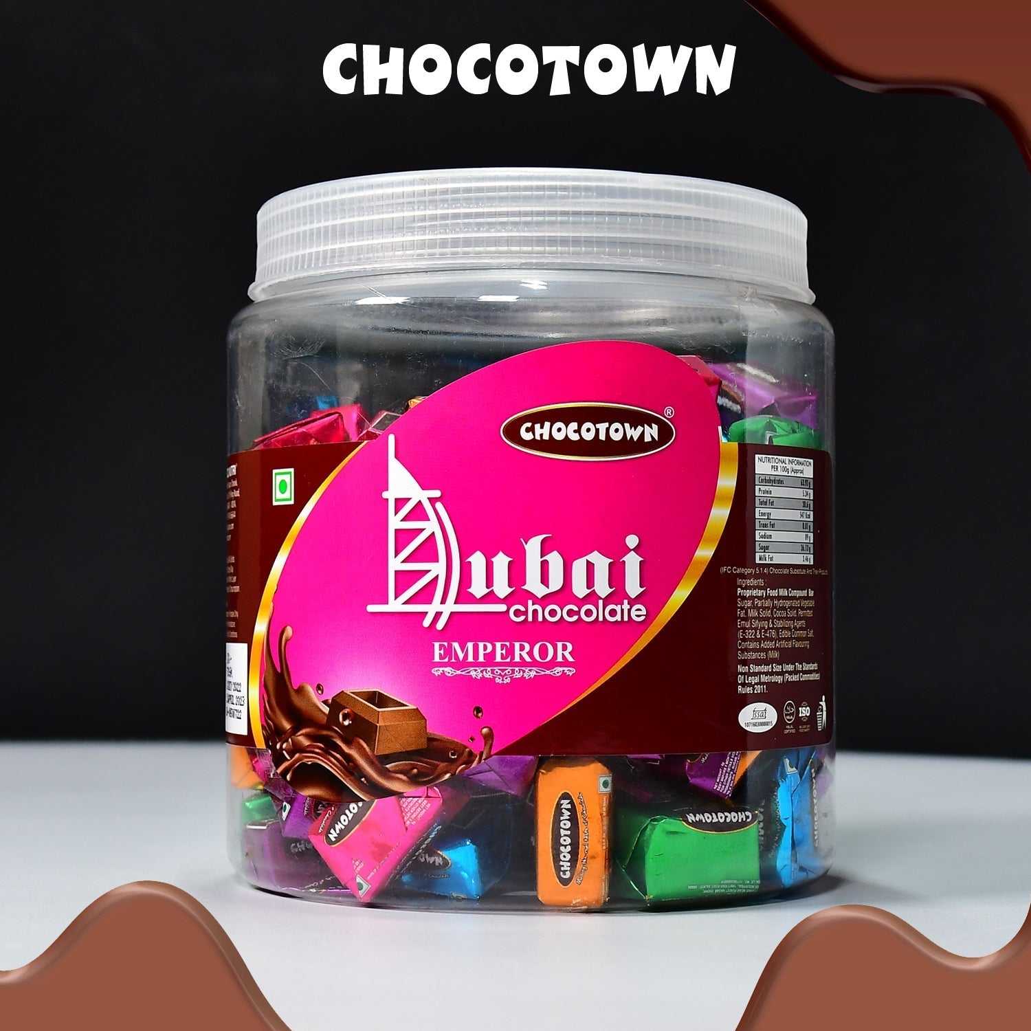 Chocotown Dubai Chocolate Emperor (750 GM)