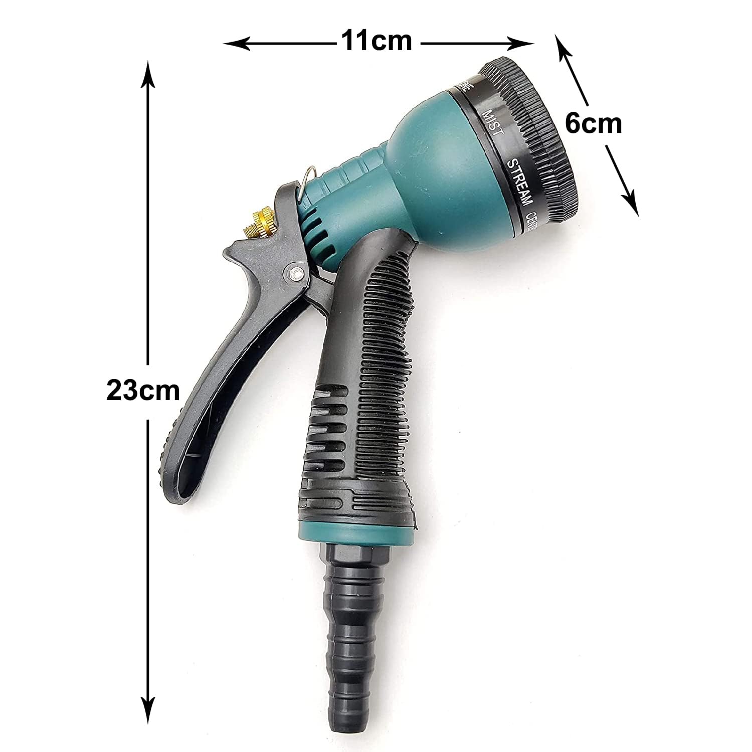 Adjustable 8 Pattern Water Spray Gun Trigger High Pressure For vehicle & cleaning Garden Lawn, Grass rinse, flat, soak & washing for Car Bike Plants Pressure Washer water Nozzle