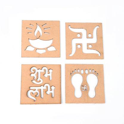 Elegant Wooden Decorative Shapes