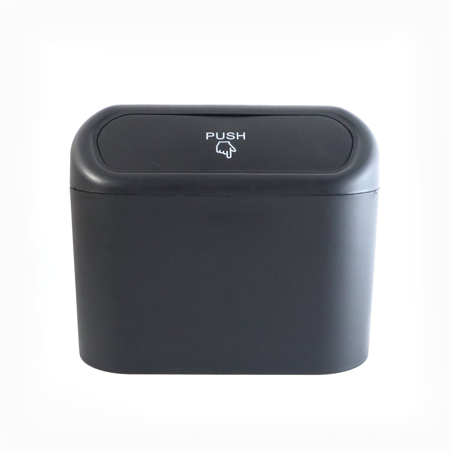 Mini Car Trash Can with Lid, Waterproof Car Trash Bin Storage Box (1 Pc)