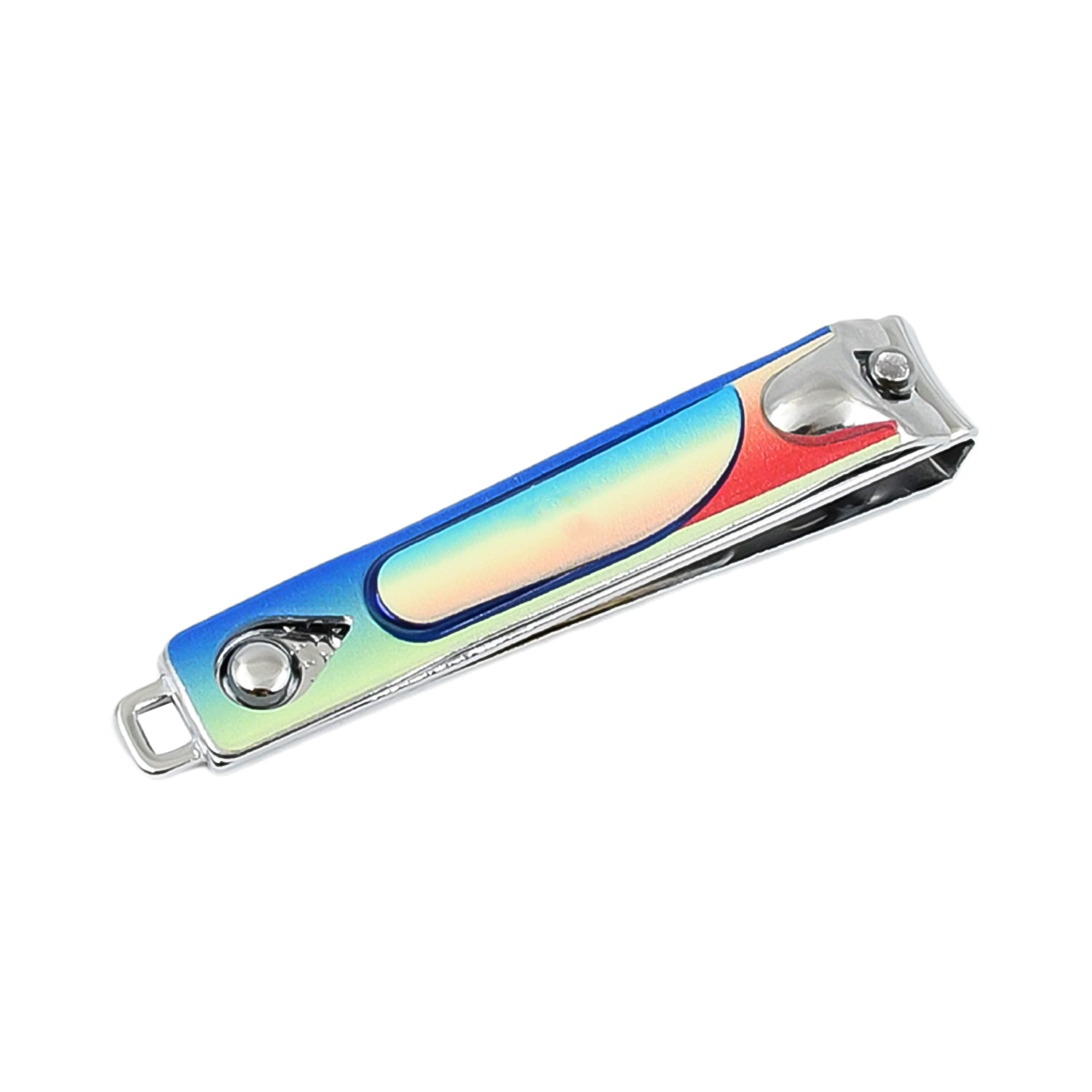 Stainless Steel Folding Portable Large Nail Clippers with Nail File (1 Pc)