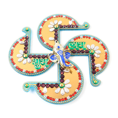 Swastik Shubh Labh Wall Hanging