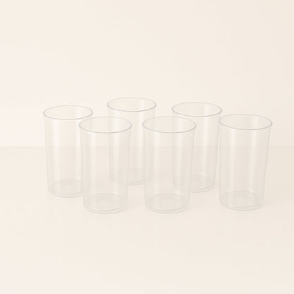 Supermom Plastic Martini Glass Set