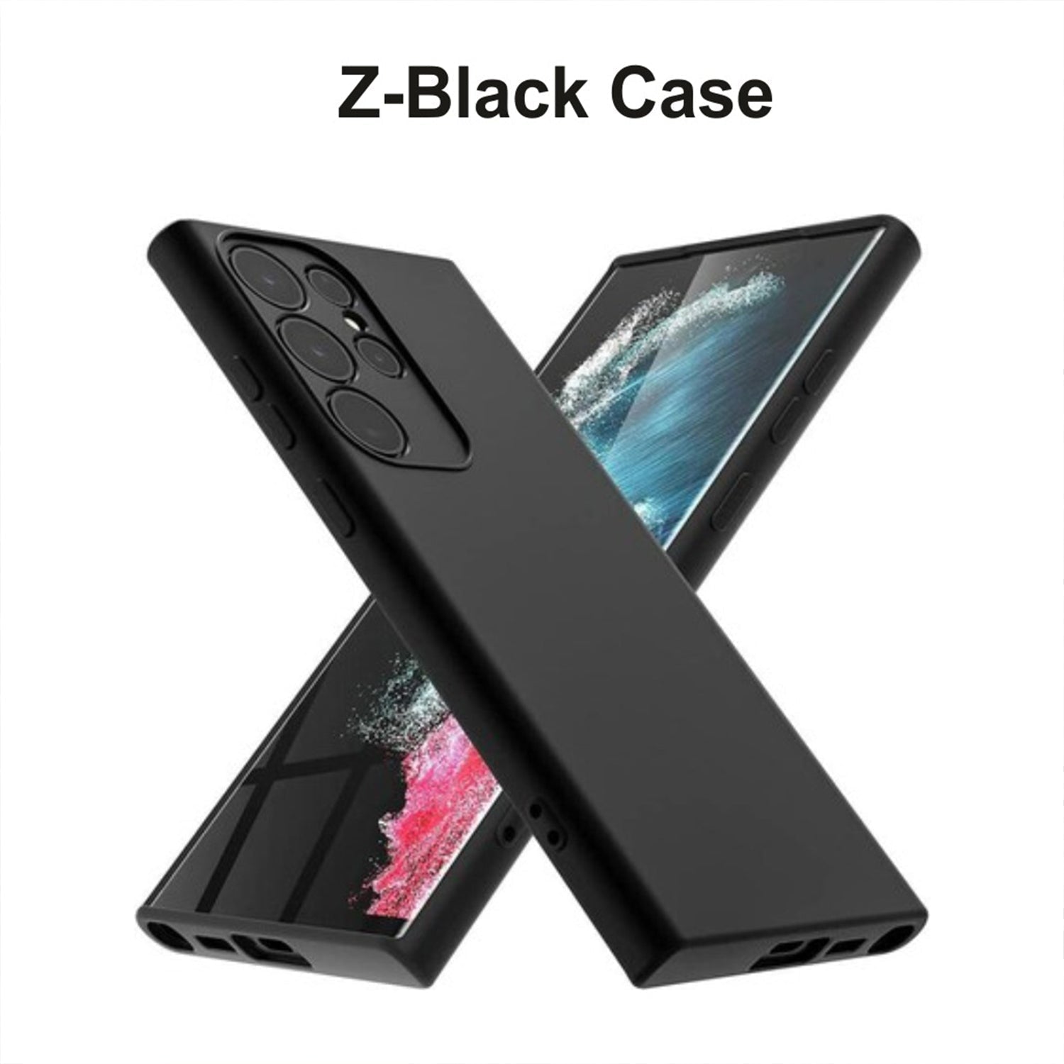 Z-Black Matte Case For Oppo