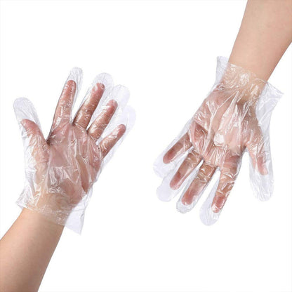 Eco-Friendly Kitchen Hand Gloves, Disposal hand gloves, Free size (100 Pc)