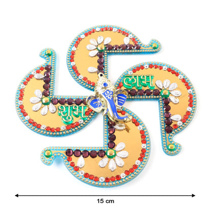 Swastik Shubh Labh Wall Hanging