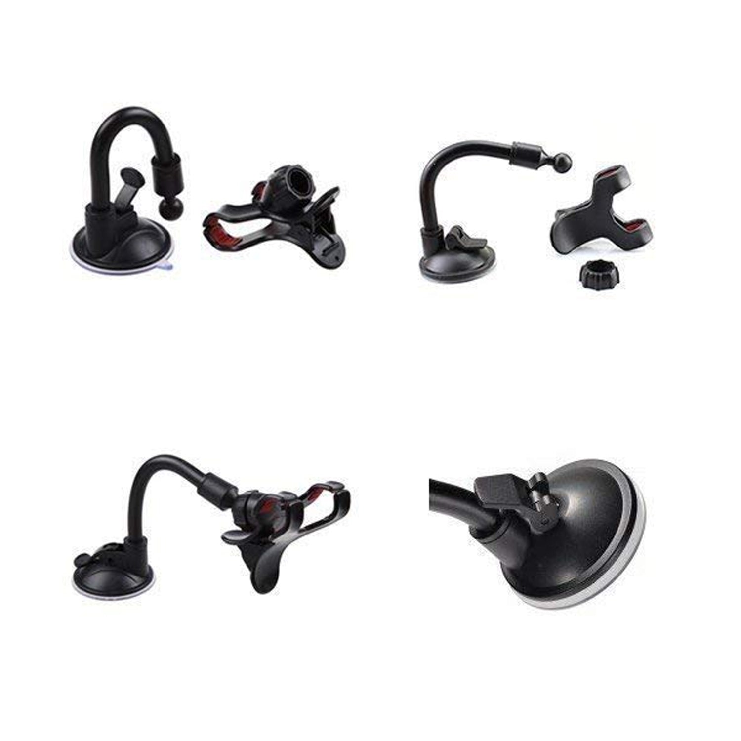 Flexible Mobile Stand Multi Angle Adjustment with 360 Degree Adjustment For Car & Home Use Mobile Stand