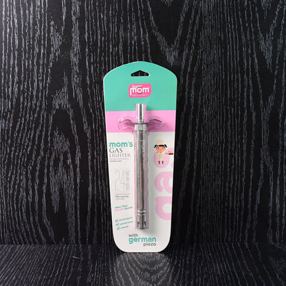 Supermom Mom’s Stainless Steel Gas Lighter with German Piezo