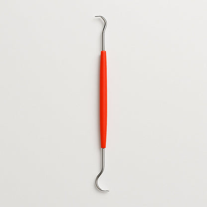 Ergonomically designed anti-slip handles  Durable plastic and stainless steel tools  Helps remove plaque, tartar, and food particles  Ideal for use between dentist visits  Travel-friendly and hygienically packaged