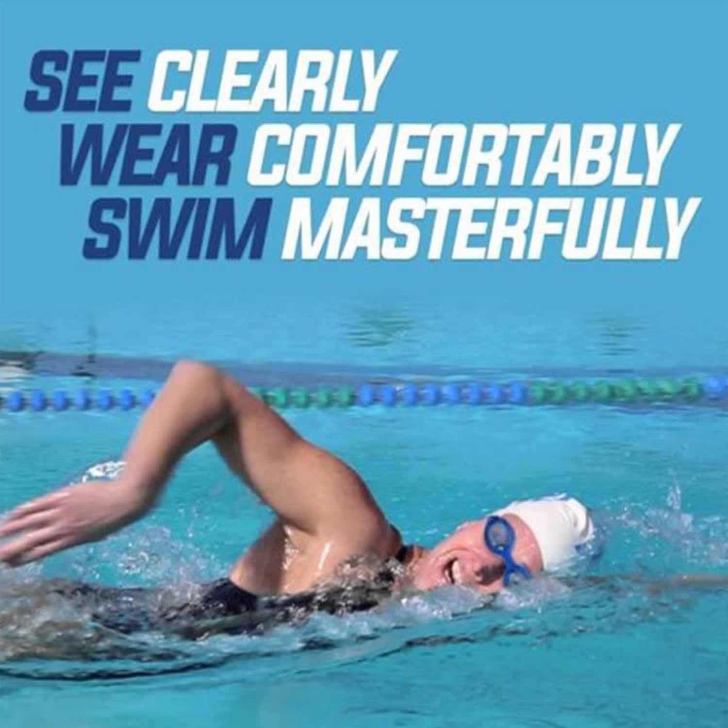 Anti-Fog Waterproof Adjustable Swimming Goggles