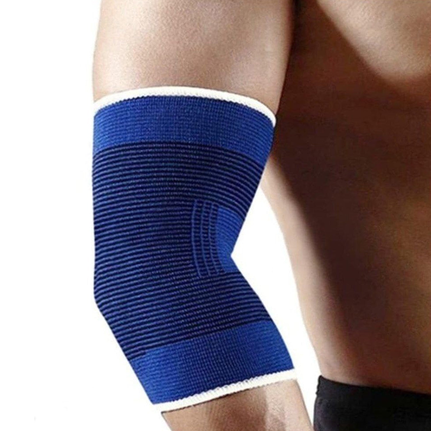 Adjustable Elbow Strap Compression Sleeves Supporter (1 Pair / With Card Packing)