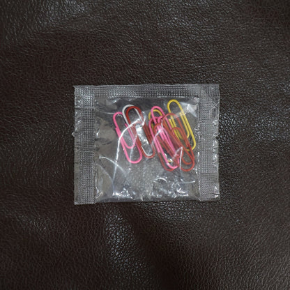 Vinyl-Coated Paper Clips - (10 Pc / Set)