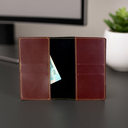 PU Leather Multipurpose Card Holder & Slim Travel Wallet (1 Pc)