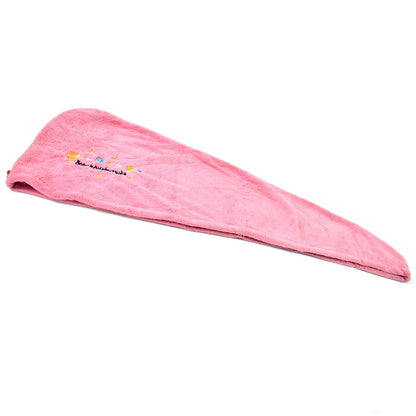 Microfiber Hair Wrap Towel Cap (1 Pc / 63x23 Cm /  Mix Color), Hair accessories
