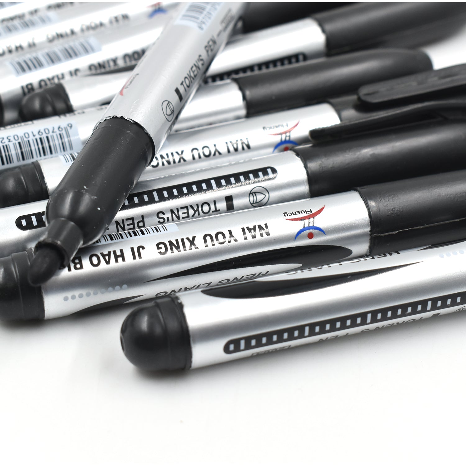 10 Pc Black Marker used in all kinds of school, college and official places for studies and teaching among the students.