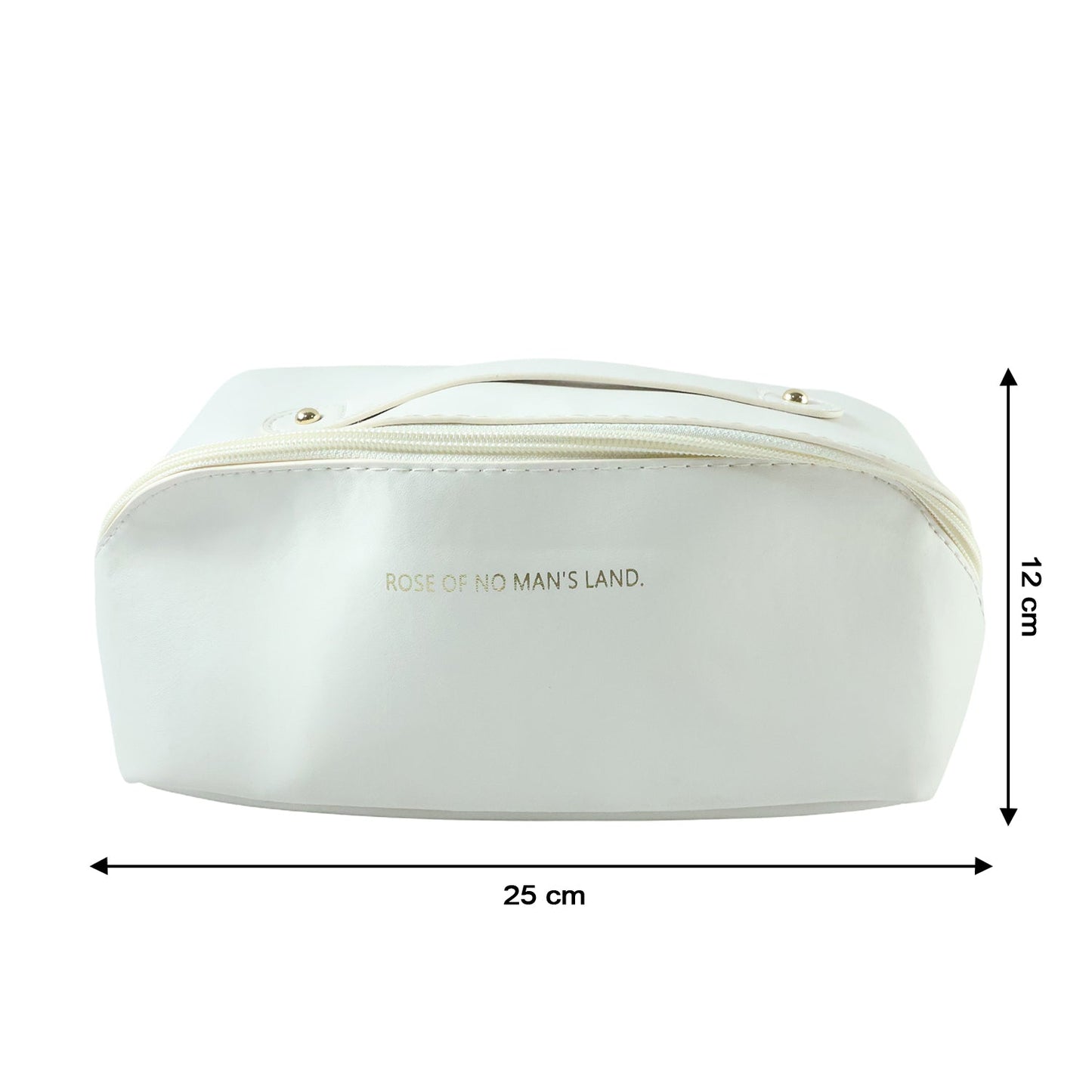 Travel Makeup & Toiletry Organizer Pouch with Zipper & Handle (1 Pc / Mix Color)