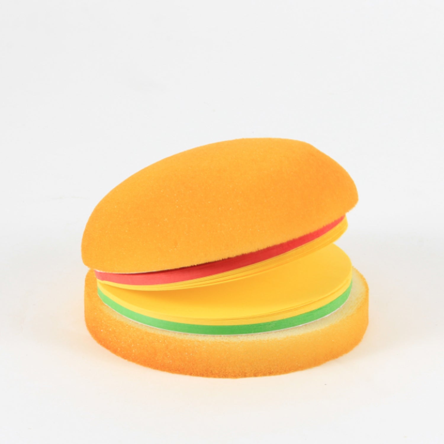 Burger Shaped Notepad  /  Sticky Notes  /  Memo Pads, Unique Mini Notes (Multicolor)