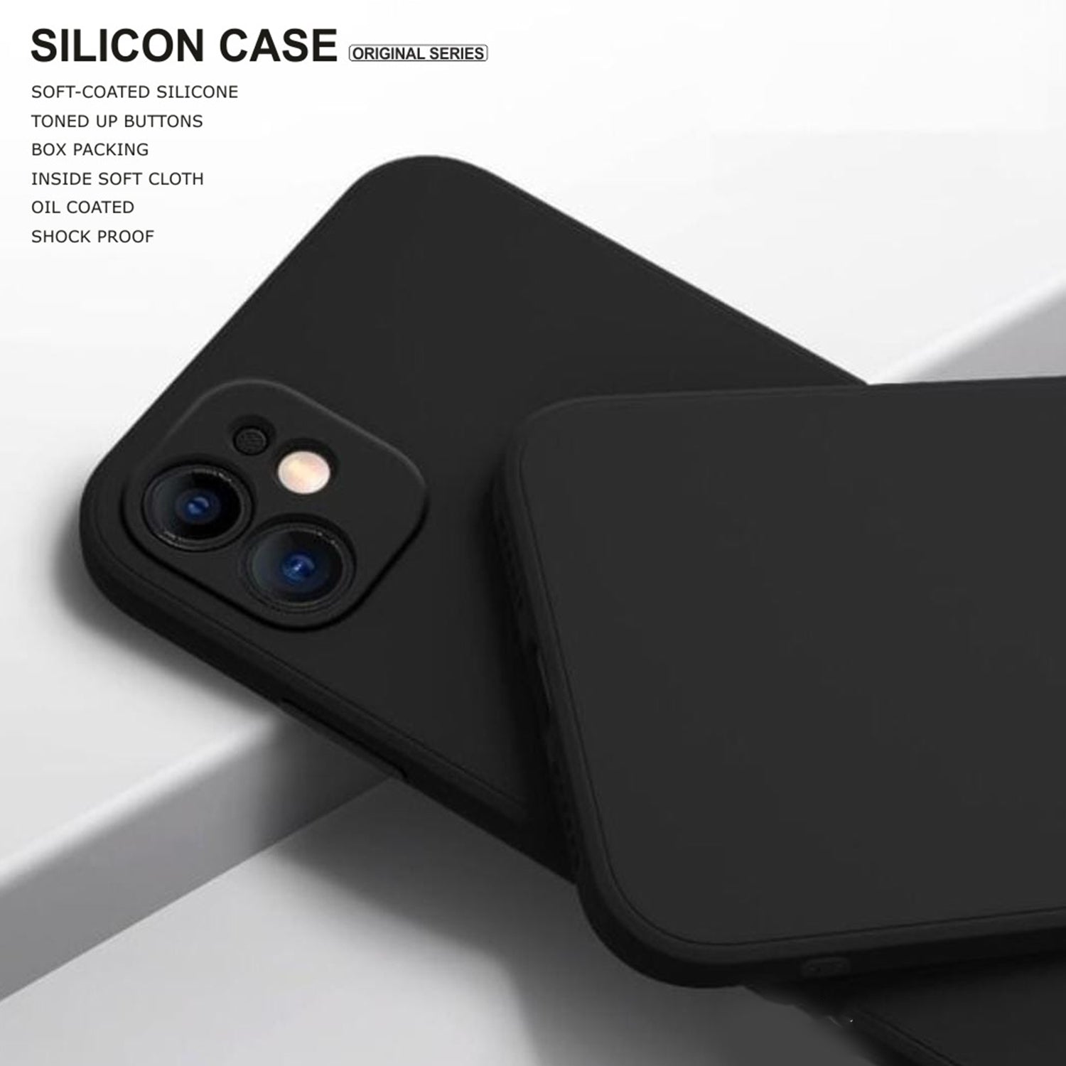 Z-Black Matte Case For Iphone