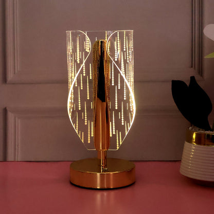 Modern Crystal LED Table Lamp (1 Pc)