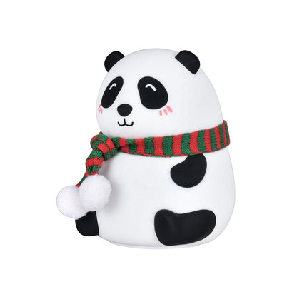 7 Color LED Silicone Panda Lamp