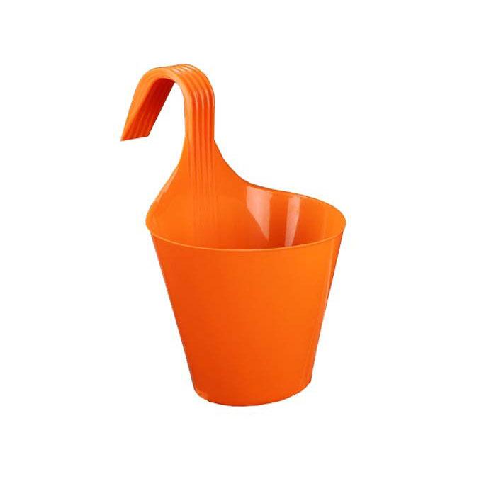 Plastic Hanging Planter Pot, Multicolour,