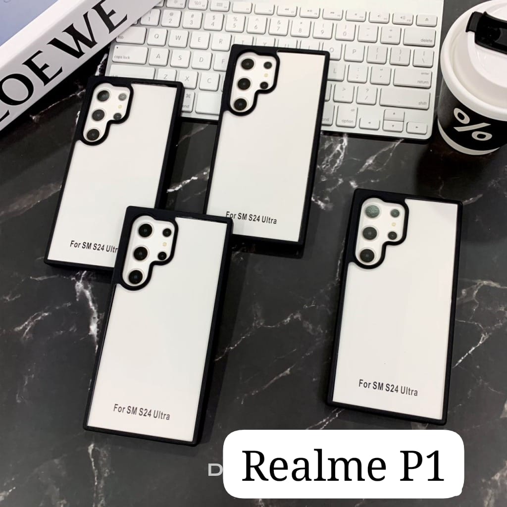 Tough Protection Clear Hard Case For Realme