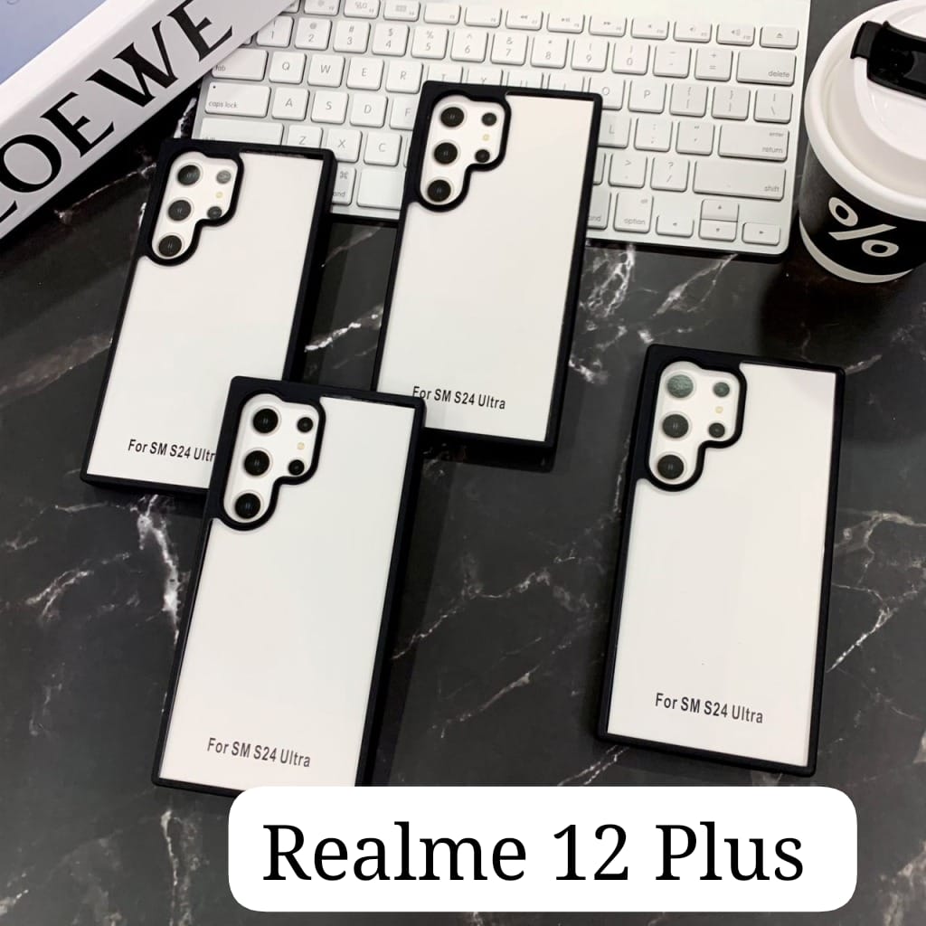 Tough Protection Clear Hard Case For Realme