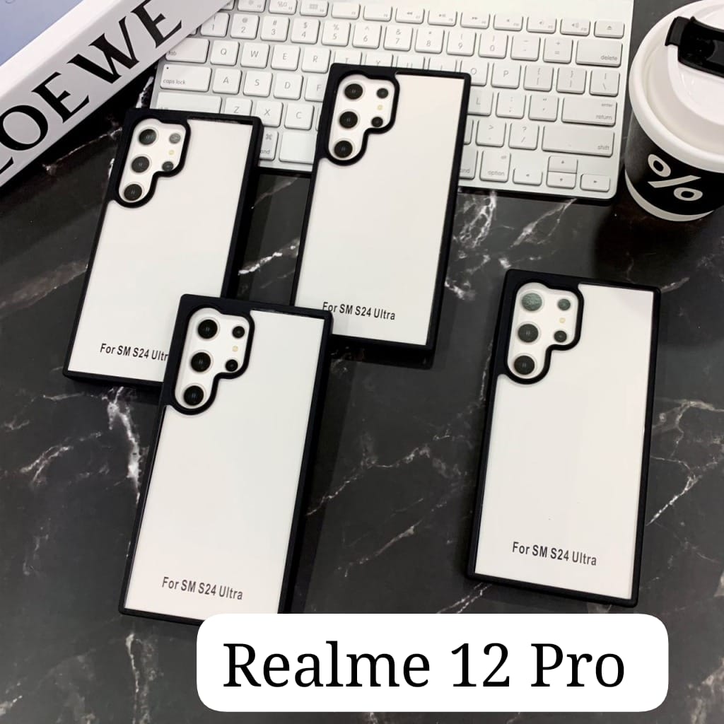 Tough Protection Clear Hard Case For Realme