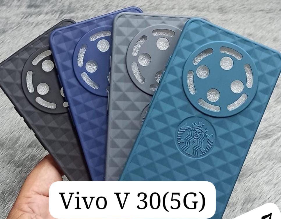 Texture Soft & Flexible Silicone Case  For Vivo