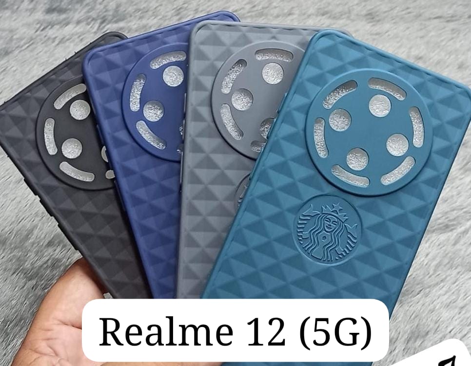 Texture Soft & Flexible Silicone Case  For Realme