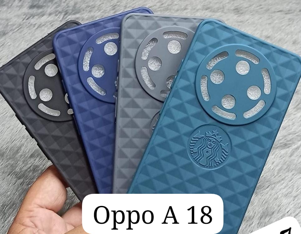 Texture Soft & Flexible Silicone Case  For Oppo