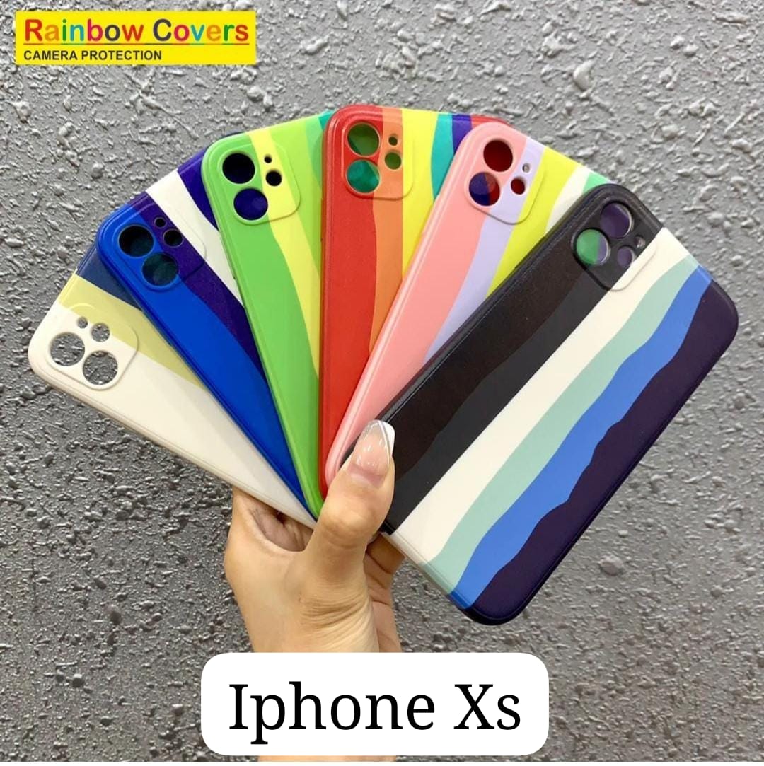 Rainbow Soft Print Case For Iphone