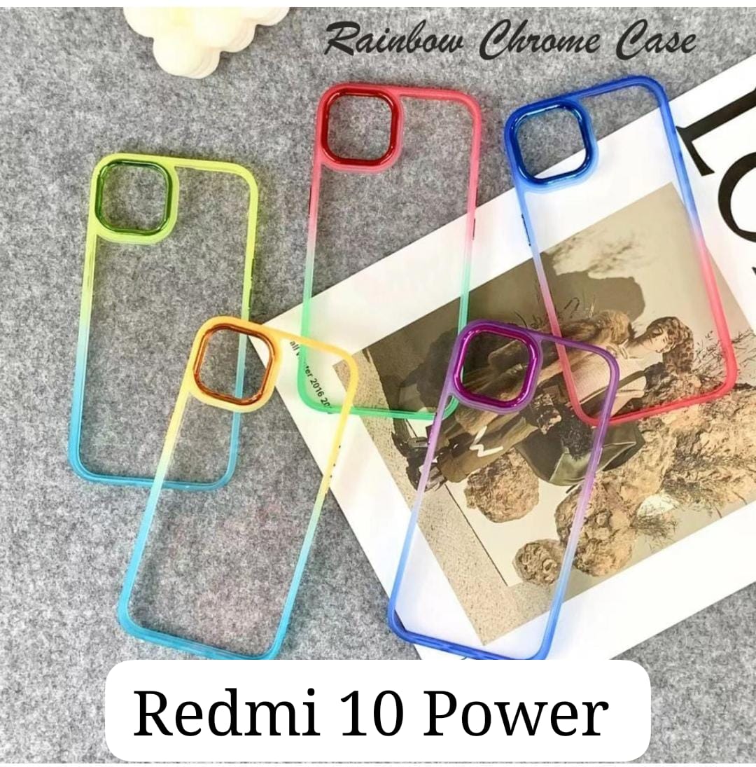 Rainbow Chrome Hard Case For Redmi