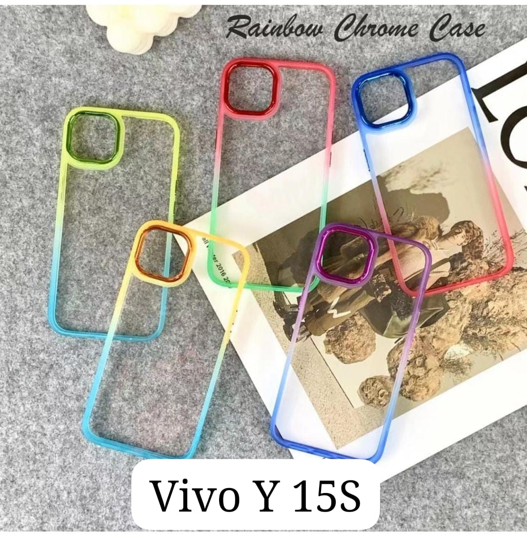 Rainbow Chrome Hard Case For Vivo