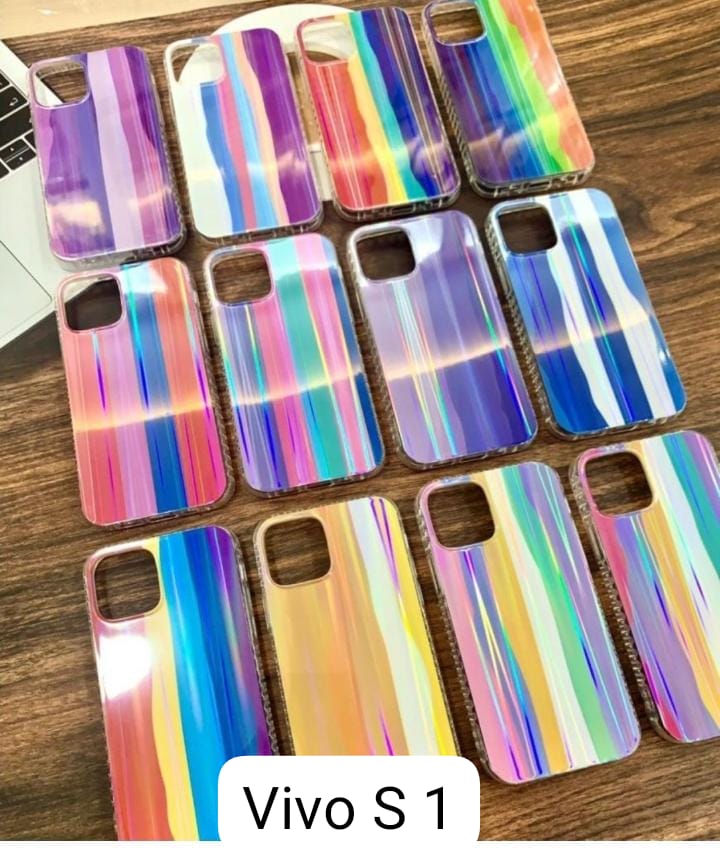 Rainbow Shiny Hard Case For Vivo