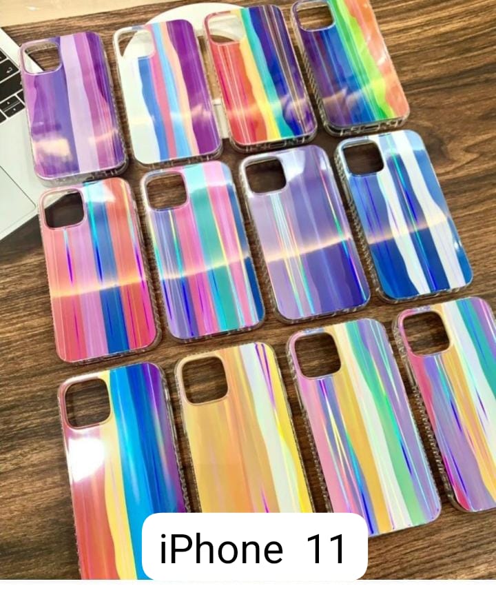 Rainbow Shiny Hard Case For Iphone