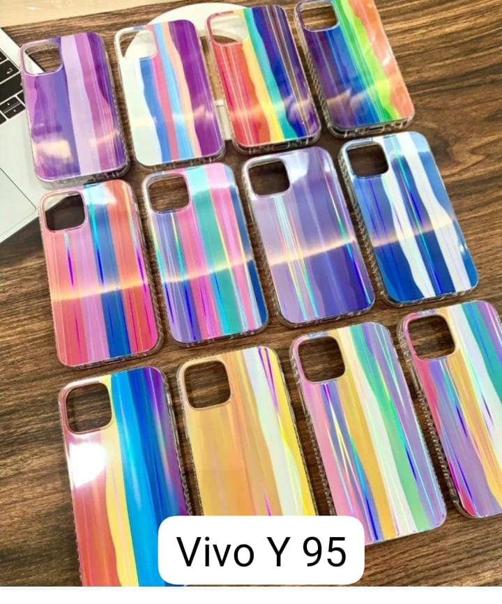 Rainbow Shiny Hard Case For Vivo