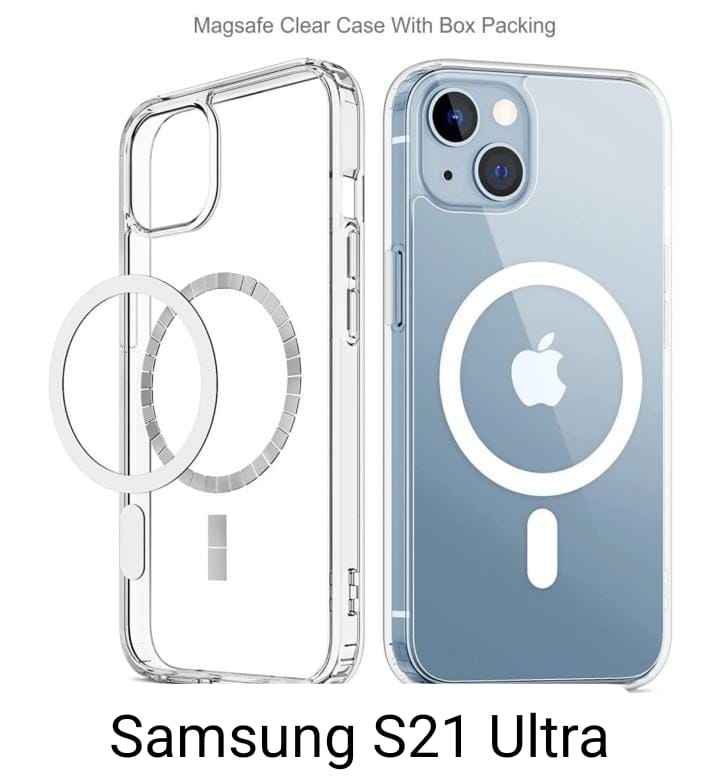 Transparent With Magsafe Hard Case For Samsung