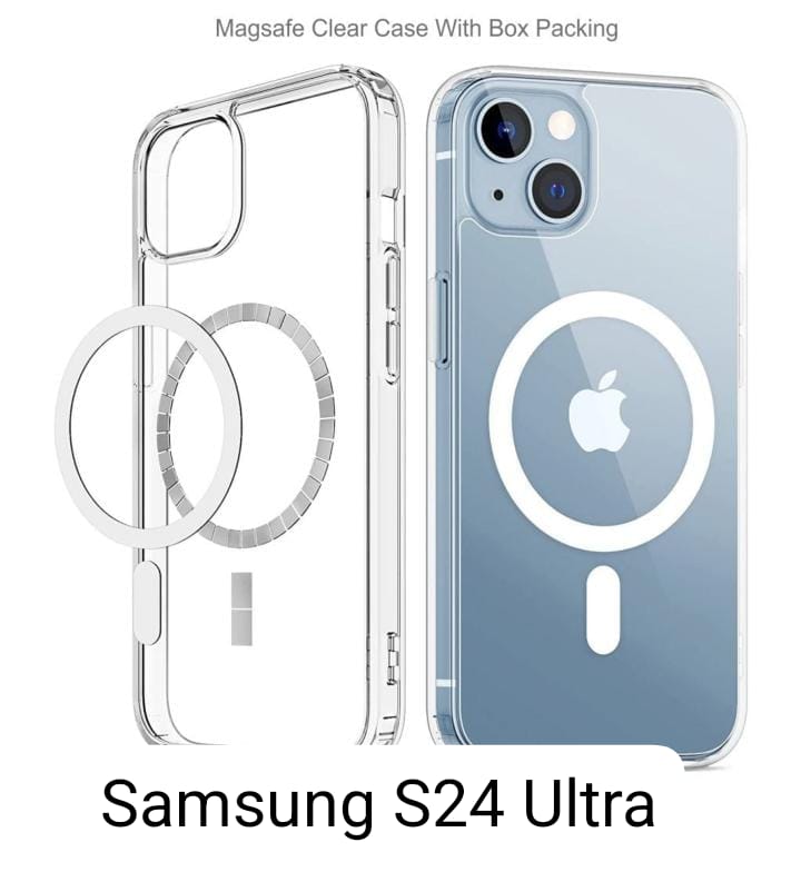 Transparent With Magsafe Hard Case For Samsung