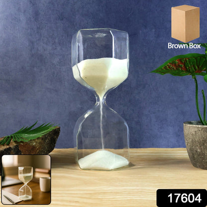 Elegant Glass Hourglass Sand Timer