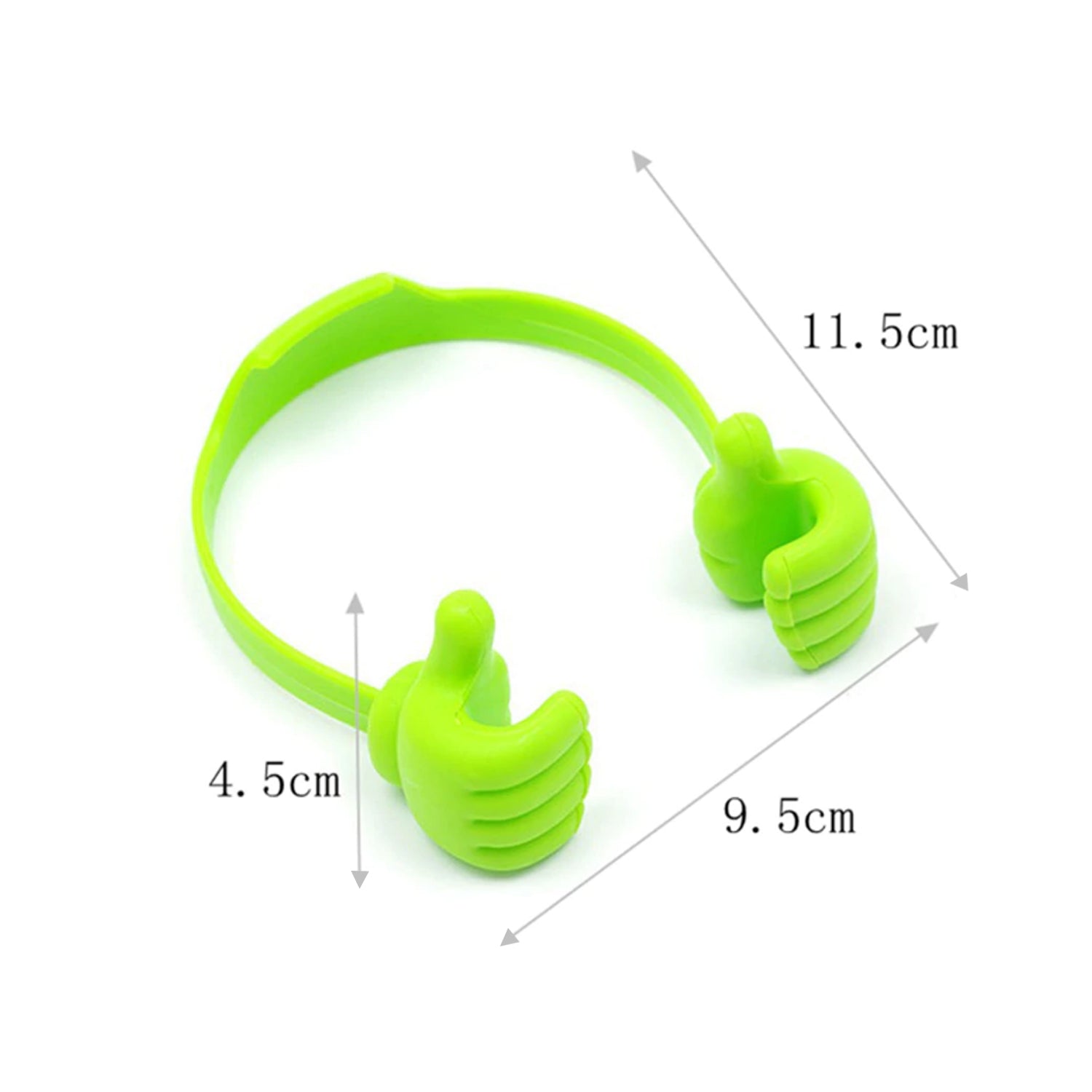 4 Pc Hand Shape Mobile Stand used in all kinds of places including household and offices as a mobile supporting stand.