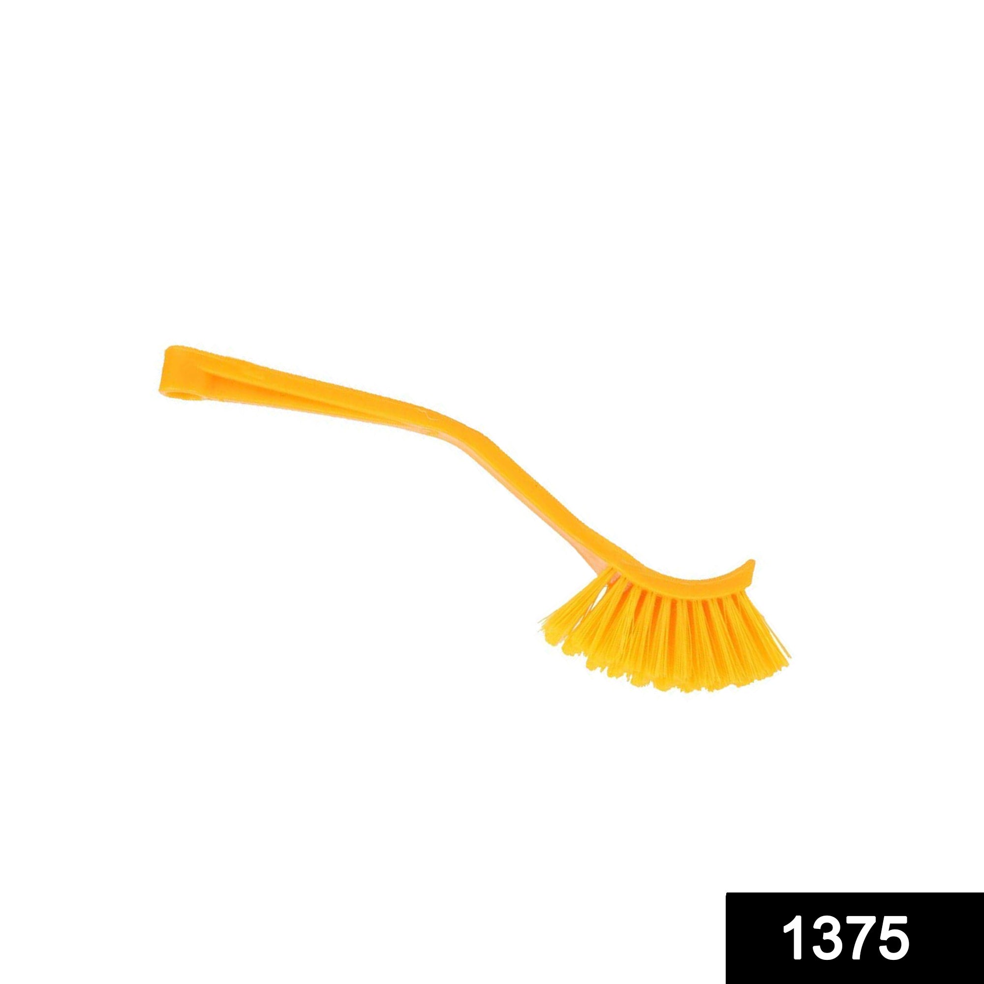 Plastic Wash Basin / Toilet Seat Cleaning Brush (Multicolour)