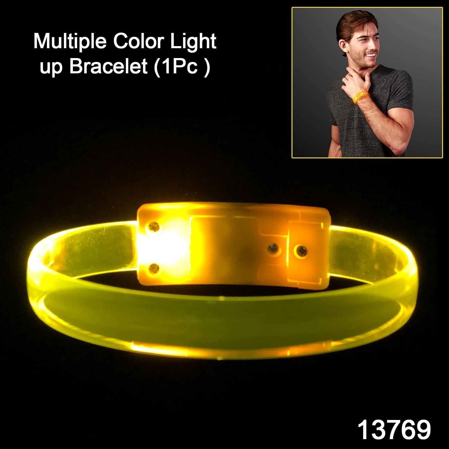 Running Lights for Runners | Led Bracelet (1 Pc / Multicolor)